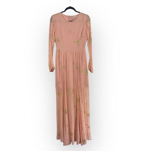 For Love & Lemons Gilded Star Maxi Dress - Picture 4 of 13